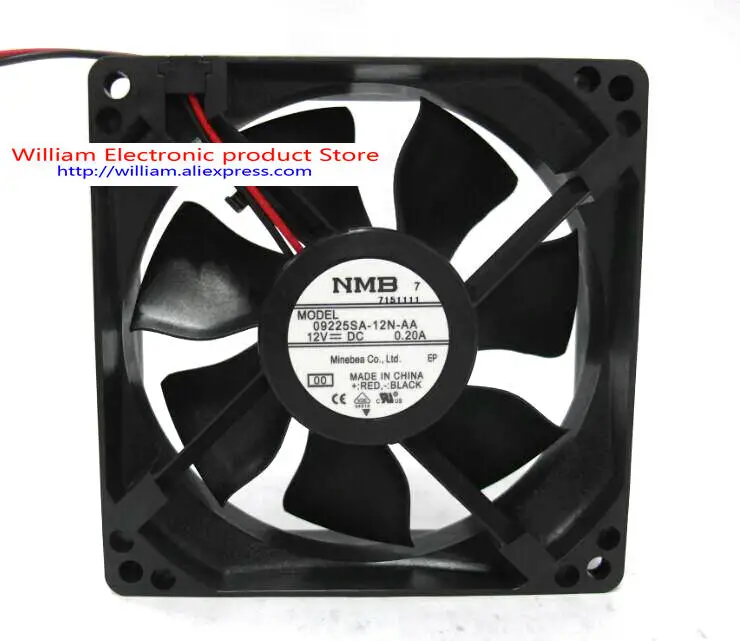 

New Original NMB 09225SA-12N-AA 3610KL-04W-B50 92*25MM DC12V 0.22A Cooling fan