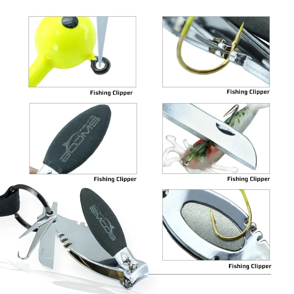 Бум рыболовные FC1 нахлыстом лески клипер ножницы-щипцы крючок точилка