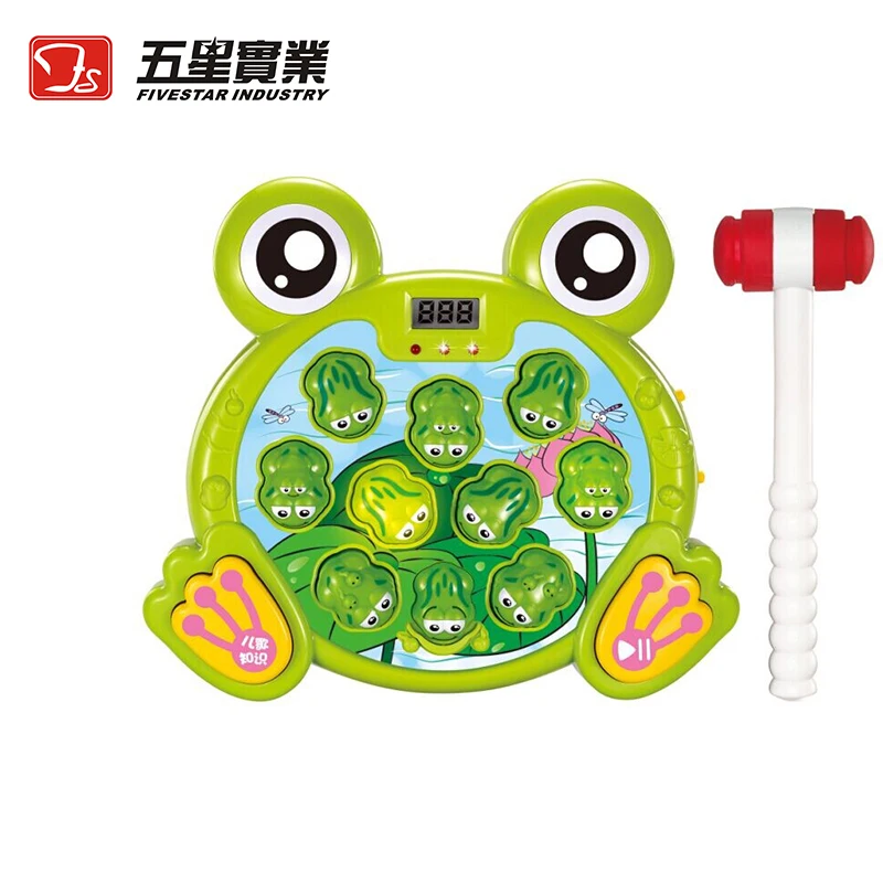 Бесплатная доставка 1 шт. пластиковая игрушка крота детский молоток Хлопушка