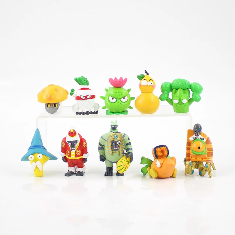 Style 9 14 styles Plants vs Zombies PVZ Toy Plants Zombies PVC Action Figures Toy Doll Set for Collection Party Decoration - Цвет: Style 9