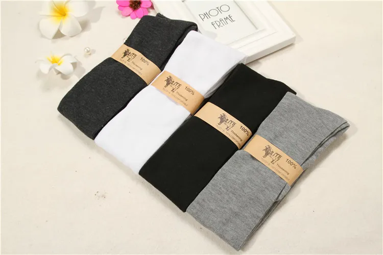 Носки до бедра 4 цветов чулки для девочек зимние теплые носки женские сексуальные