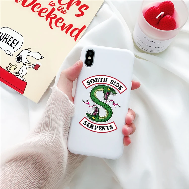 Мягкий силиконовый чехол American TV Riverdale для iphone 8 8plus 6 6s 6plus 7plus X XS XR 11 pro чехлы
