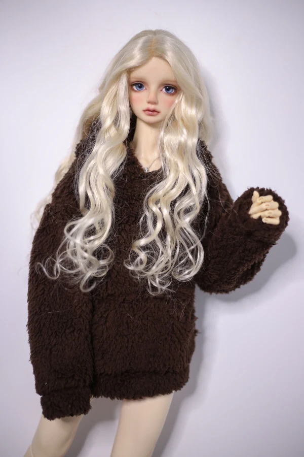 BJD кукольная одежда для 1/3 1/4 MSD DD, плюшевый медведь, толстовка с капюшоном, футболка с капюшоном, аксессуары для кукол