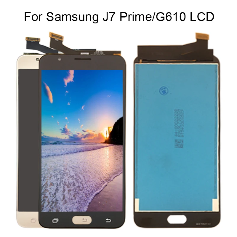 ЖК дисплей 5 дюйма для SAMSUNG GALAXY J7 Prime G610M G610F сенсорный экран с дигитайзером в сборе