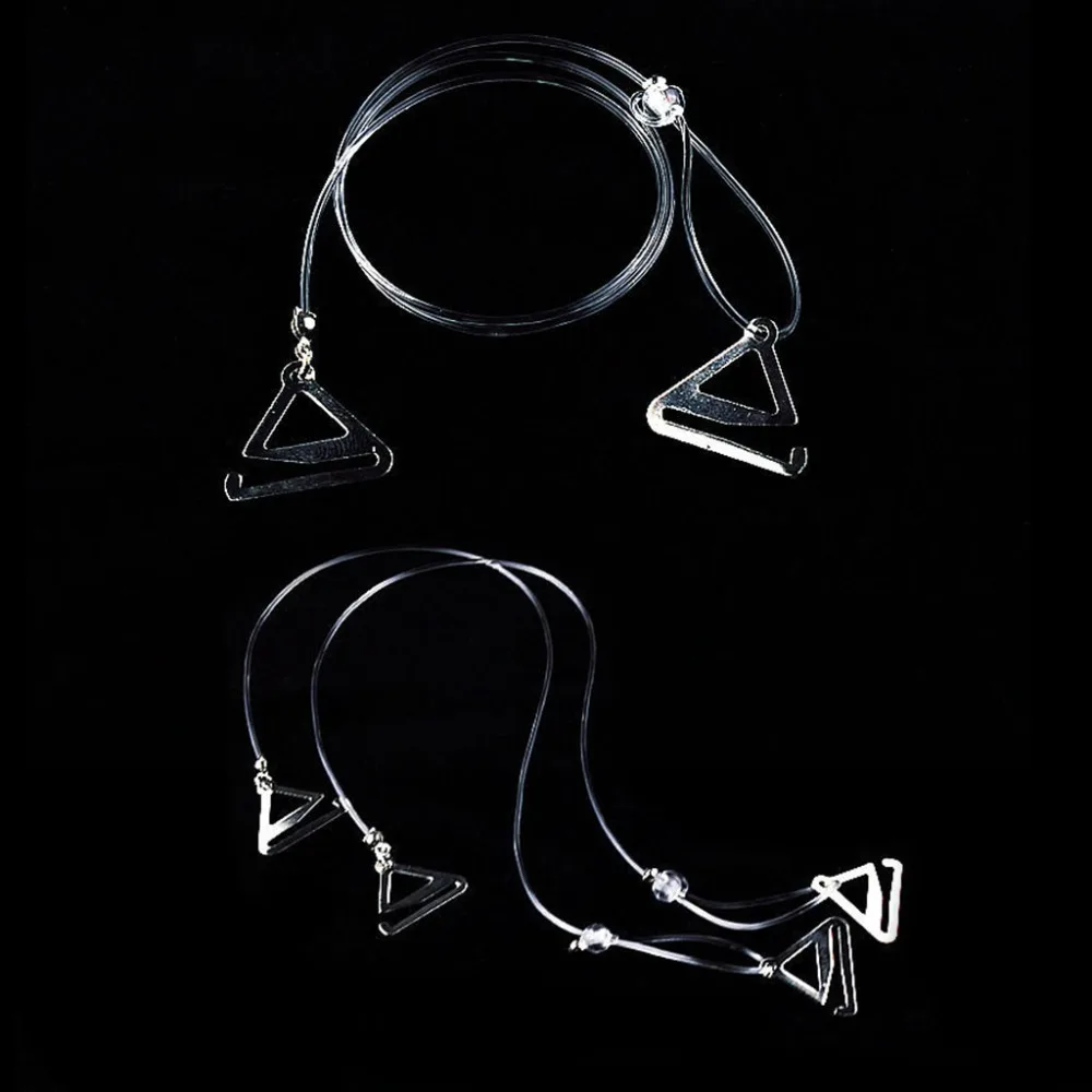 2 пары в партии невидимые бретели бюстгальтера для ЖК экрана регулируемый Для