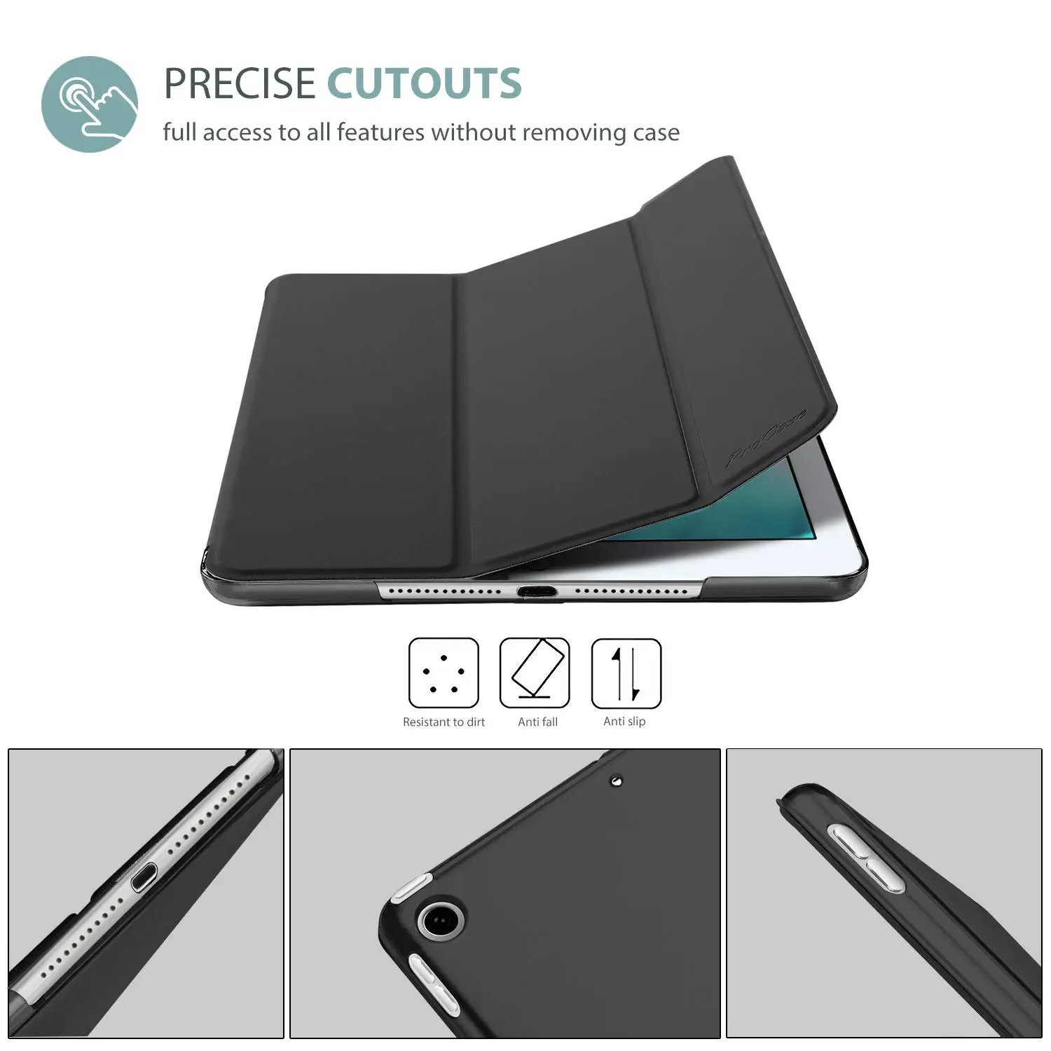 Испанская клавиатура для iPad 6th 9,7 чехол ультра тонкий смарт-чехол для iPad Air 1/2 Pro 9,7 чехол испанская клавиатура
