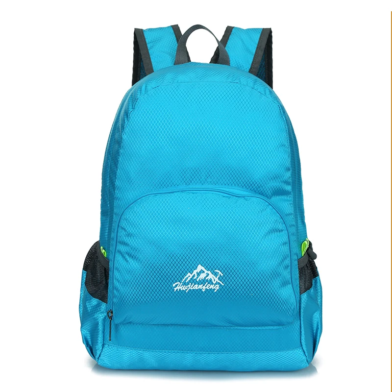 Бесплатная Доставка Unisex 8 Цвета Портативный Складной Рюкзак Открытый