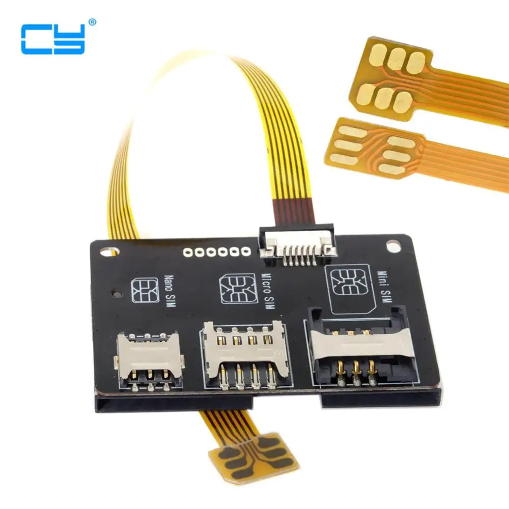 

Инструмент для активации Nano SIM-карты, конвертер в удлинитель IC-карты для Micro и Nano SIM-карты, комплект адаптеров