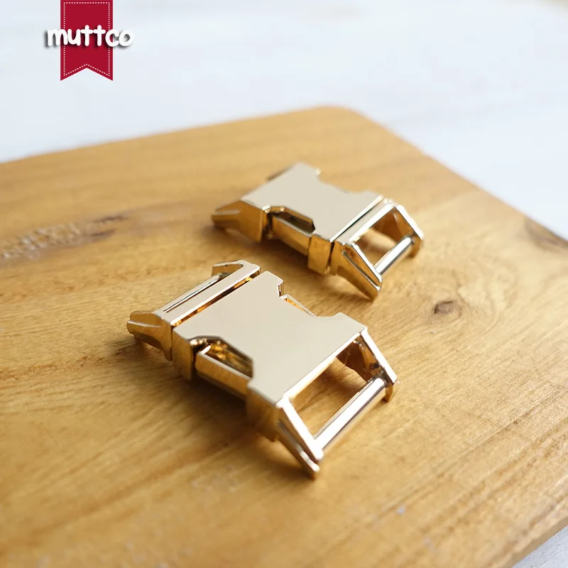 100sets/lot (metal buckle+adjust buckle+D ring+metal dog clasp/set) golden 15mm DIY collar leash set accessory top quality | Дом и сад