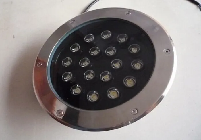 RGB и одноцветный светодиодный подземный светильник 18 Вт фотолампа/12 В