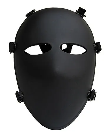 Военная 6 точечная пуленепробиваемая маска полумаска на все лицо NIJ IIIA.44|mask full|mask