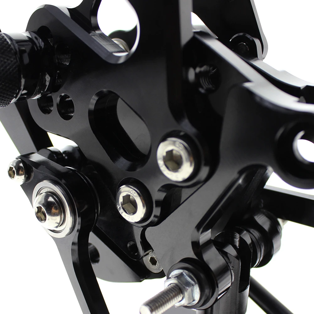 Для Aprilia RSV4 2009 2016 мотоцикл задний Набор аксессуаров CNC регулируемый подножки 2012