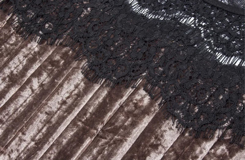 Voceelinda 2019 весна женское платье зимние элегантные Повседневное кружева