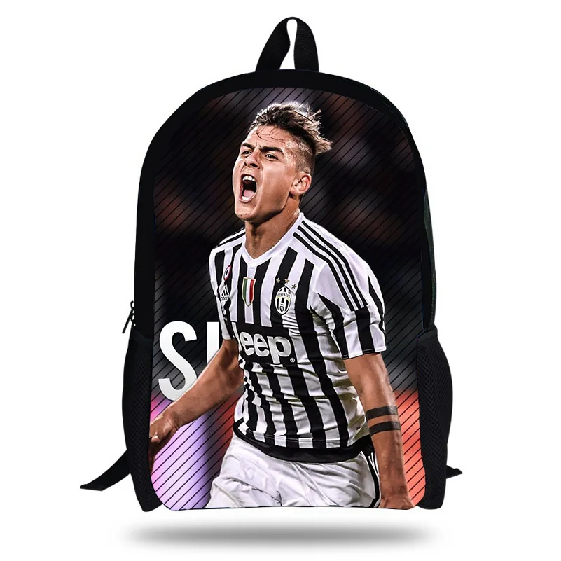 Рюкзак для ноутбука Paulo Dybala 16 дюймов Повседневный с маской мальчиков и