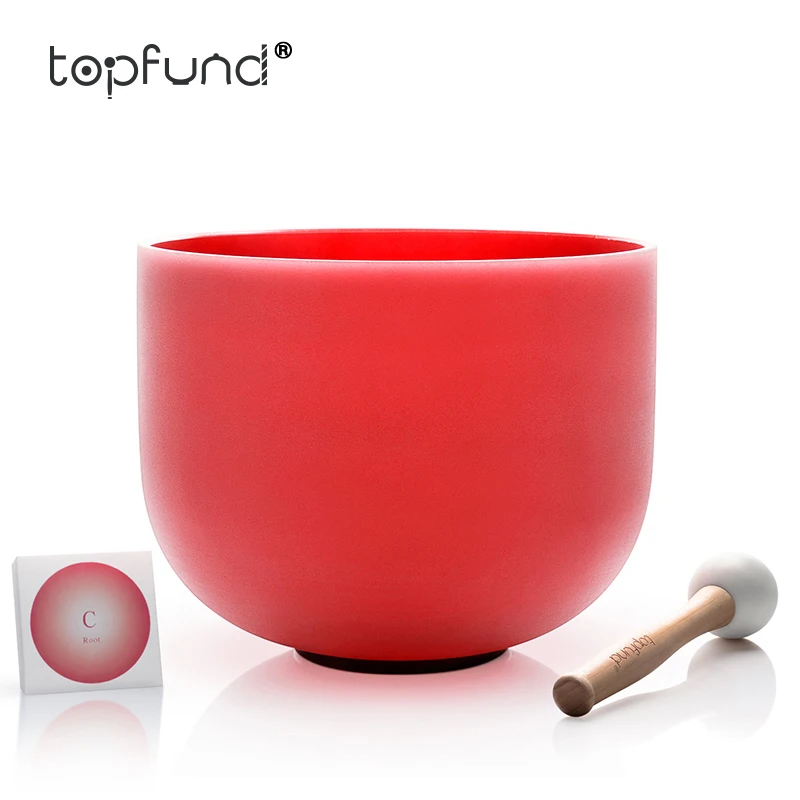TOPFUND 432 Гц/идеальный шаг настроенный C корень чакра красного цвета кварцевый