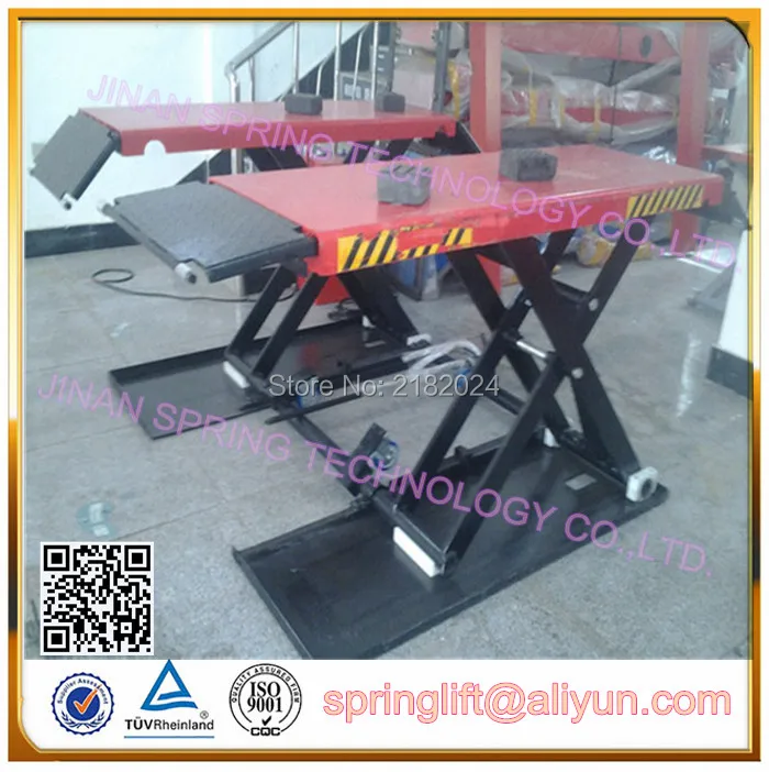 Недорогой портативный автомобильный подъемник Ножничного типа нагрузка 3000 кг 2019