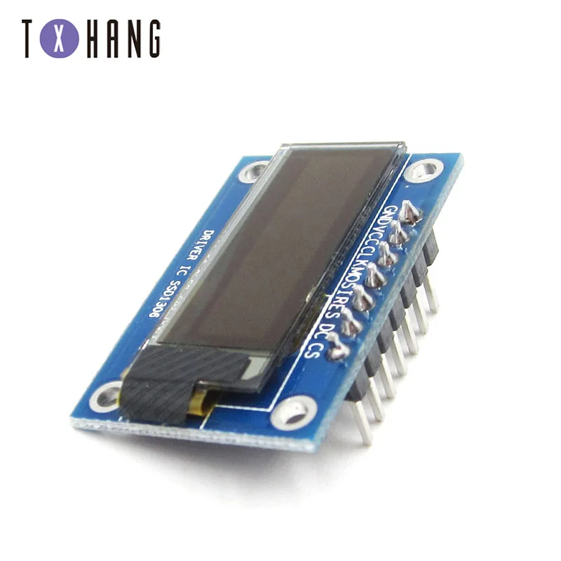 0 96/0 91 дюймовый IIC Серийный желтый синий oled дисплей модуль 128X64 I2C SSD1306 12864 плата с ЖК