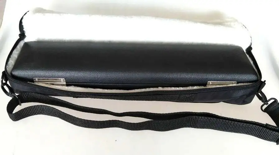 

Excellent 17 holes flute case +Flute Cloth bag strong