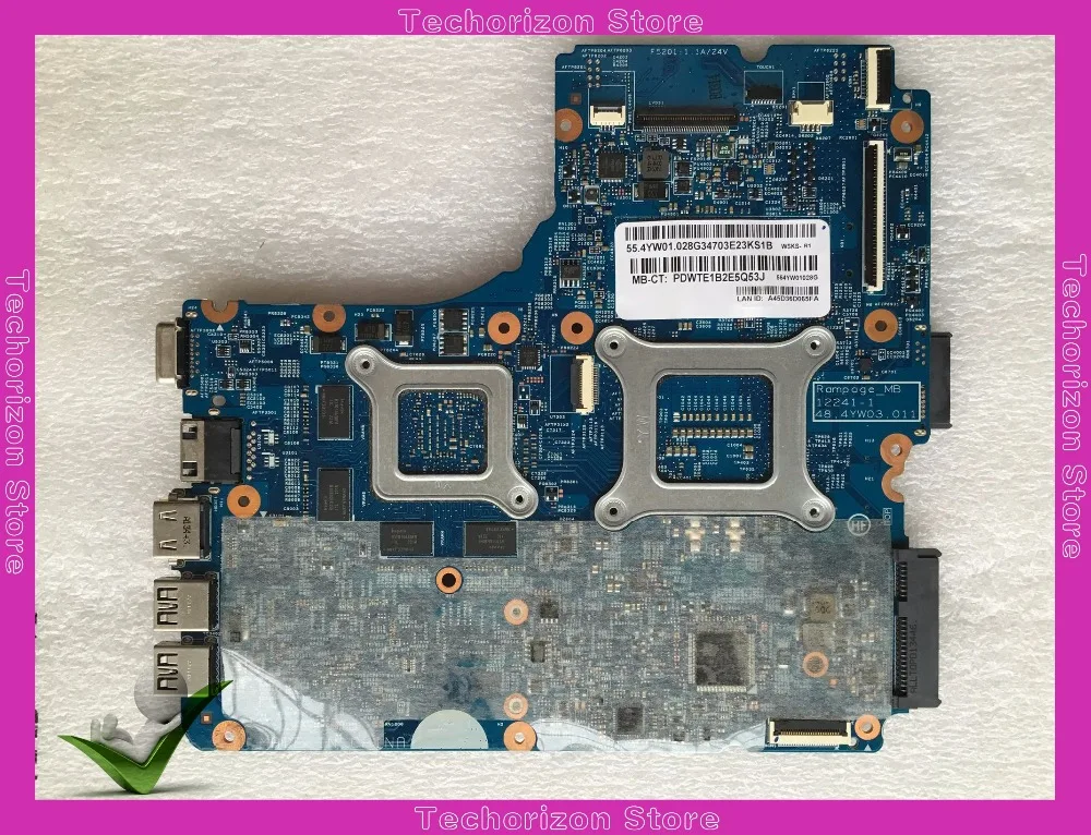 734083 001 601 501 для HP 440 450 470 материнская плата ноутбука 48.4YW03.011 протестированная