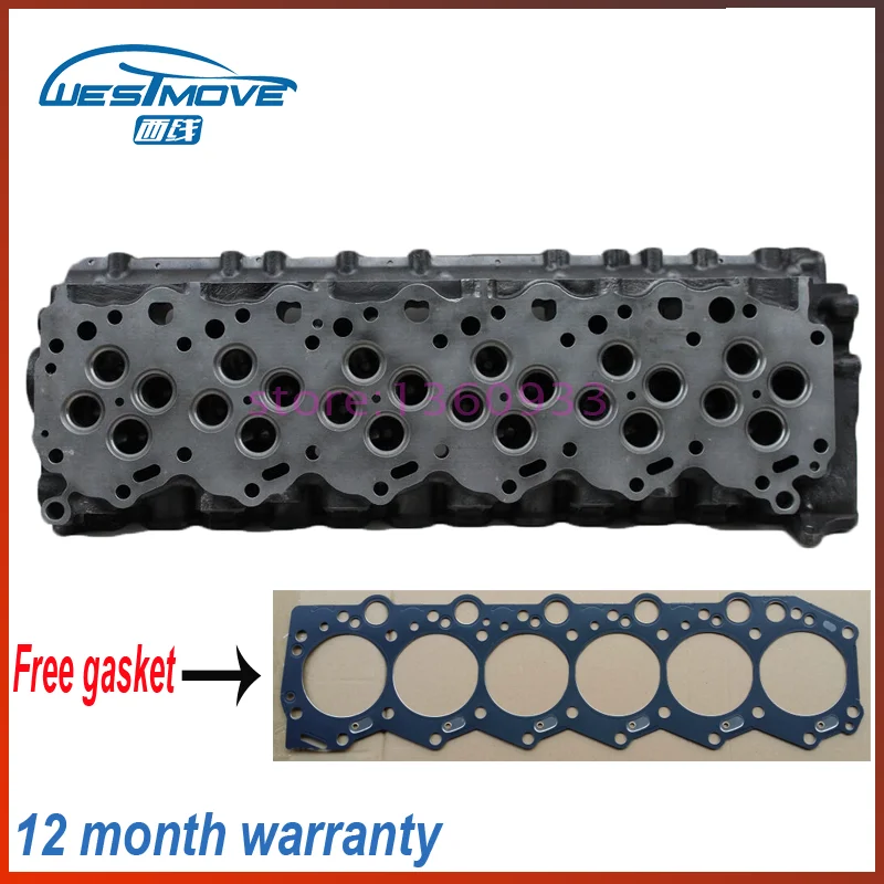 Головка цилиндра для Toyota Land cruiser 4 2 td 4164cc 24 В L6 Двигатель: 1HDFTE 1HD 1HD-FTE 11101-17042 11101-17044