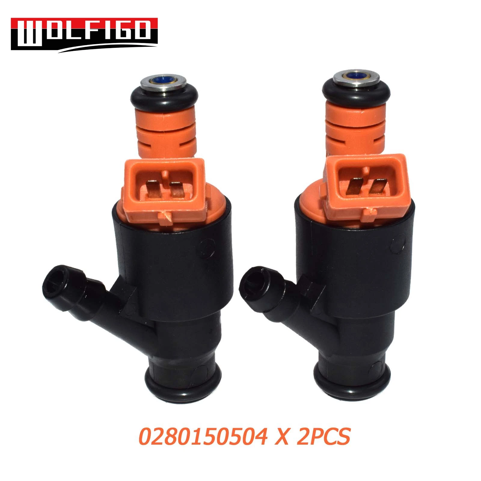 2 PCS WOLFIGO 1 шт./2 шт./4 шт. новая Топливная форсунка 0280150504 для 1995-2002 Kia Sportage 2.0L 842-12231 - Цвет: 2 PCS