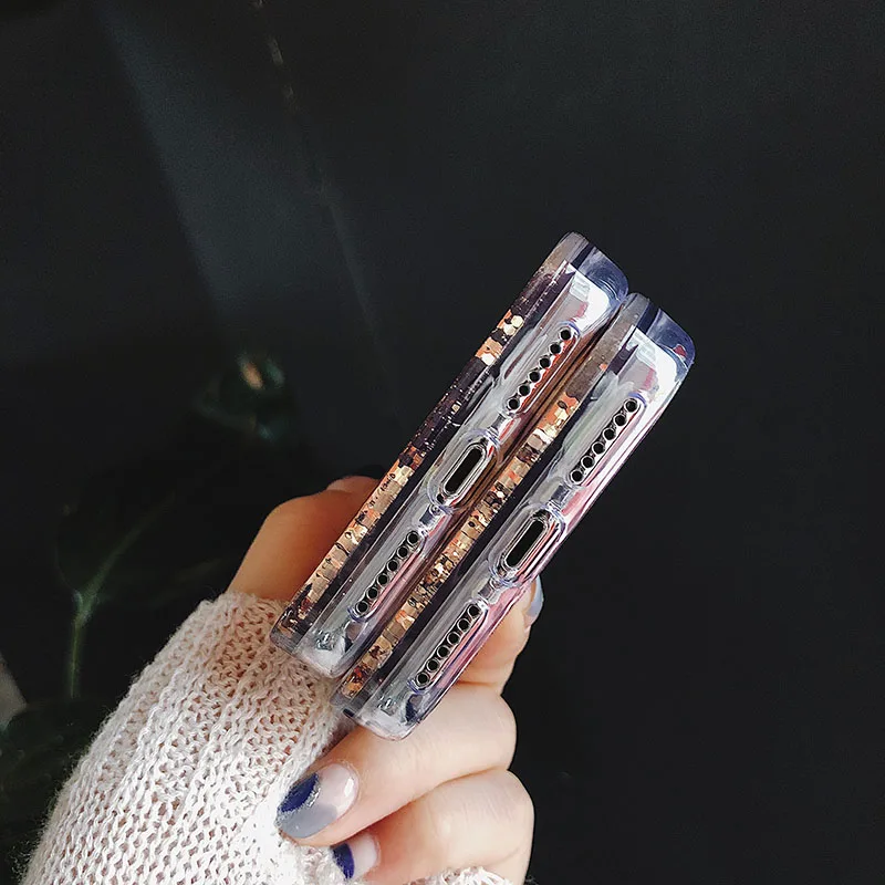 For Huawei P20 pro p20lite case Luxury winebowl Dynamic Liquid Glitter Quicksand Case ForHuawei NOVE2S Nove3E Back Cover |