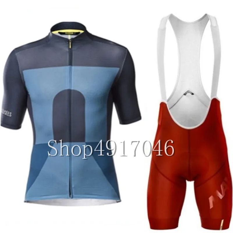 2019 Cycling Clothing Bike jersey Quick Dry Mens Bicycle clothes summer Mavic team Jerseys gel bike shorts set | Спорт и развлечения