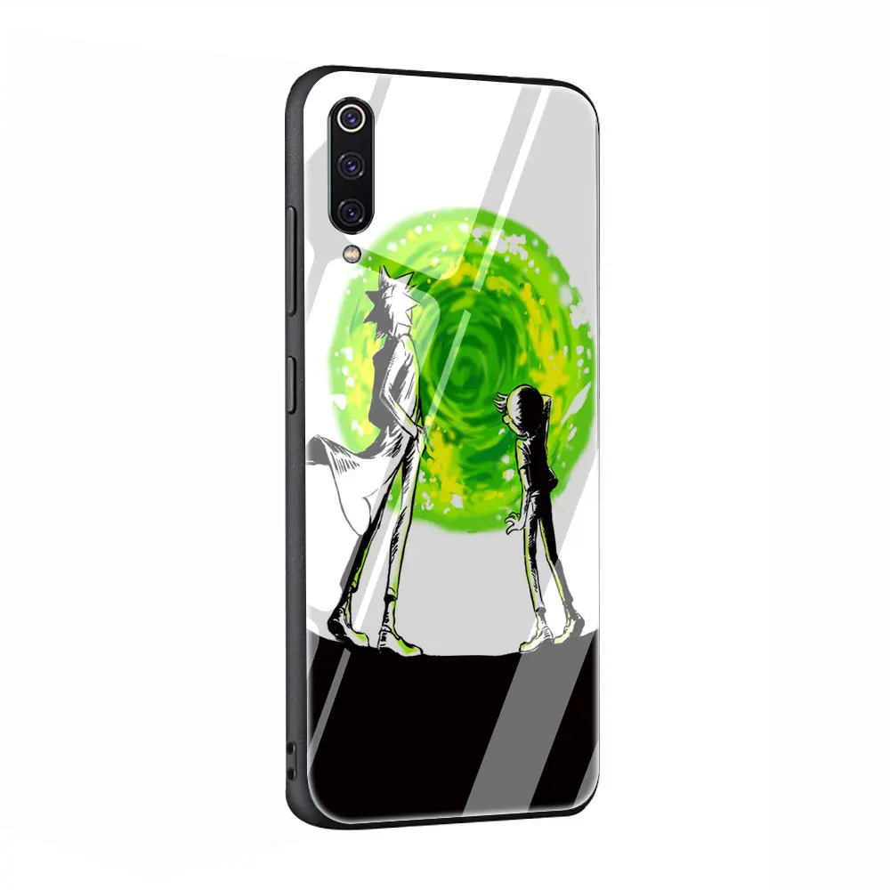 G10 Чехол Rick And marty из закаленного стекла для Xiaomi 8 Lite A1 A2 9 Redmi Note 5 6 7 Pro 6A 4X F1 - Цвет: G10