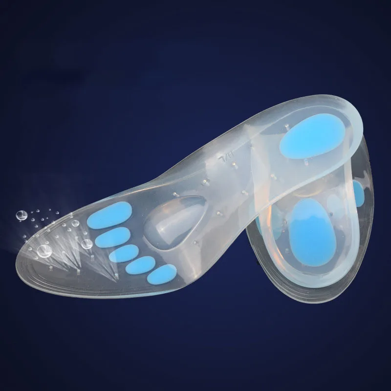 Полностью прозрачные силиконовые стельки высокого качества уход за ногами для