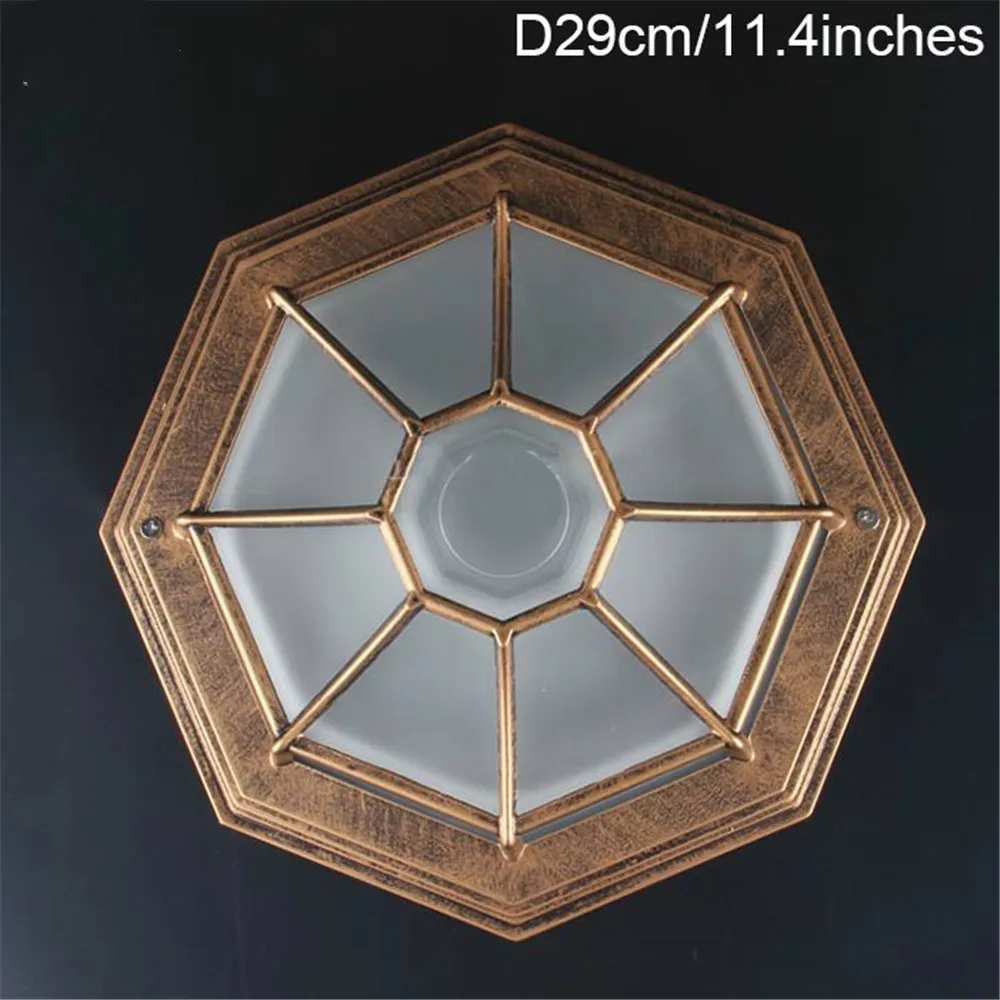 Потолочный светильник в стиле ретро уличный скандинавский винтажный для балкона