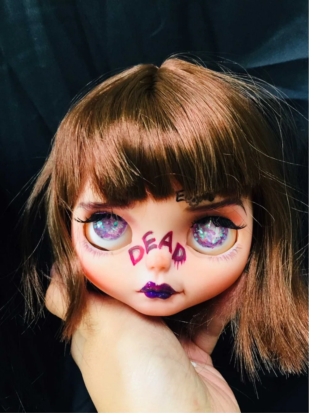 Изготовление на заказ кукла DIY цельная без одежды blyth для девочек Обнаженная 20181221