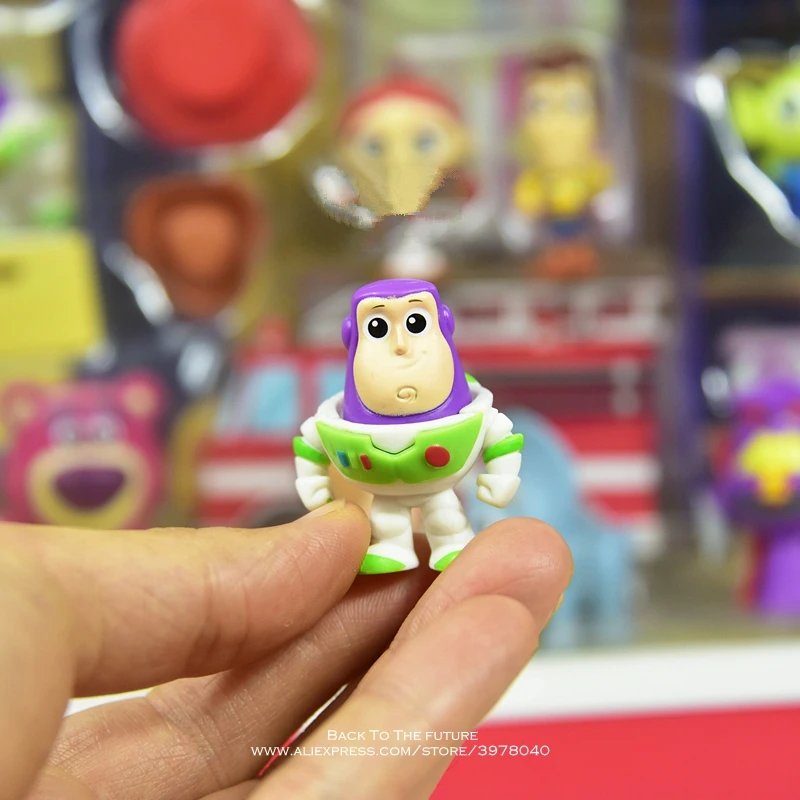 Disney Toy Story Вуди Базз Лайтер 3-4 см фигурка осанка коллекция украшений аниме игрушка