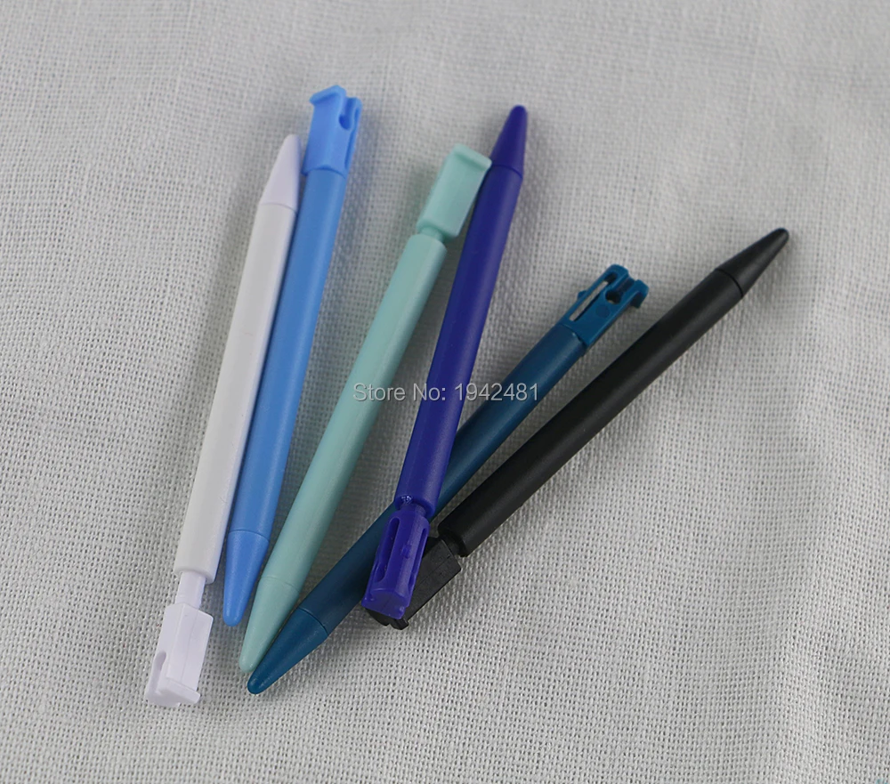 

500pcs plastic Extendable Touch Pen plastic Retractable Stylus pen for 3DS