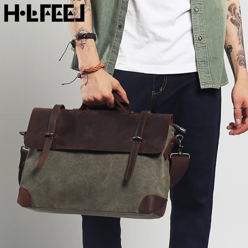 Бесплатная доставка 2019 Модные Винтажные коммерческих из воловьей кожи сумки