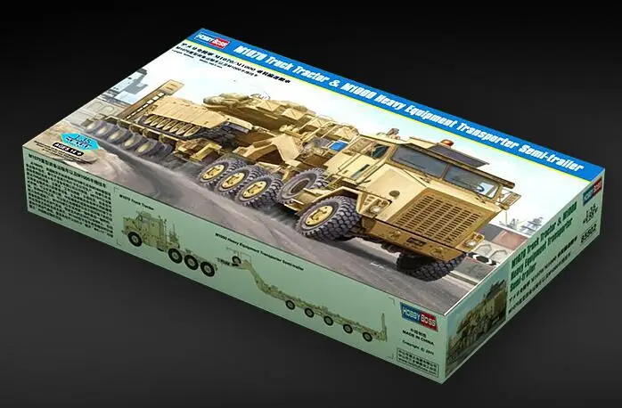 1/35 масштаб хобби KingTair Trumpeter hobbybossM1070 Тяжелая Транспортная Машина и M1000 полуприцеп