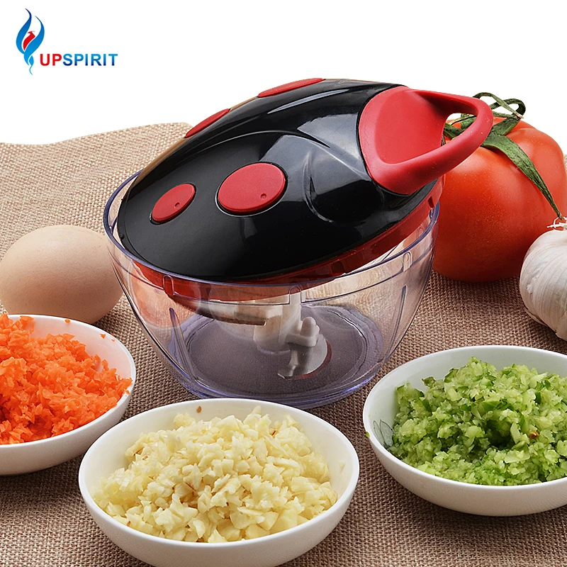 Upspirit многофункциональный овощерезка измельчитель ручной мясорубка для мяса взбиватель для яиц из нержавеющей стали для салата кухонные инструменты