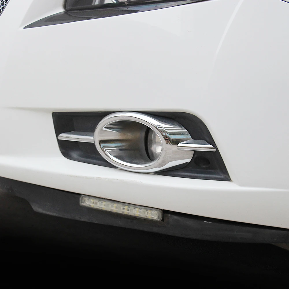 ABS Хром Передняя противотуманная фара крышка рамка отделка и украшение для Chevrolet