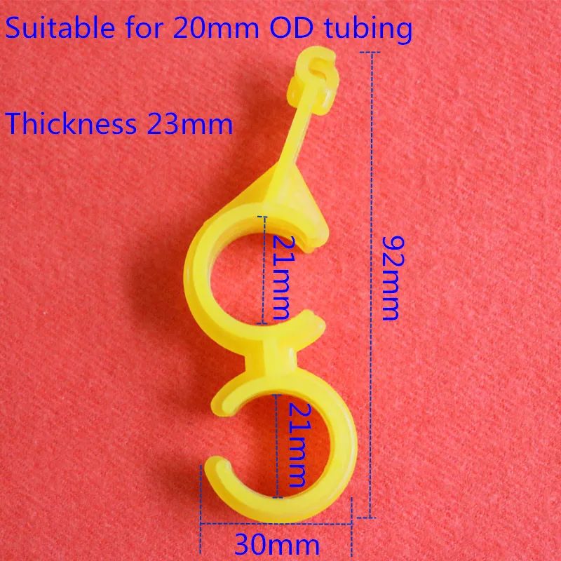 20 шт s крюк типа Пластик птицы куриное водопроводных труб клипы сосок пьяница