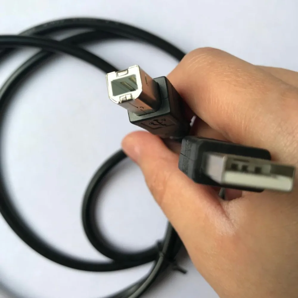 USB 2 0 Принтер Сканер кабель Шнур тип A папа B высокая скорость для HP Canon Lexmark Epson Для
