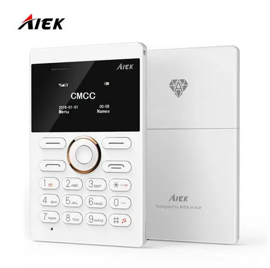 AEKU E1 ультра тонкий сотовый телефон мини Студенческая карта разблокирован