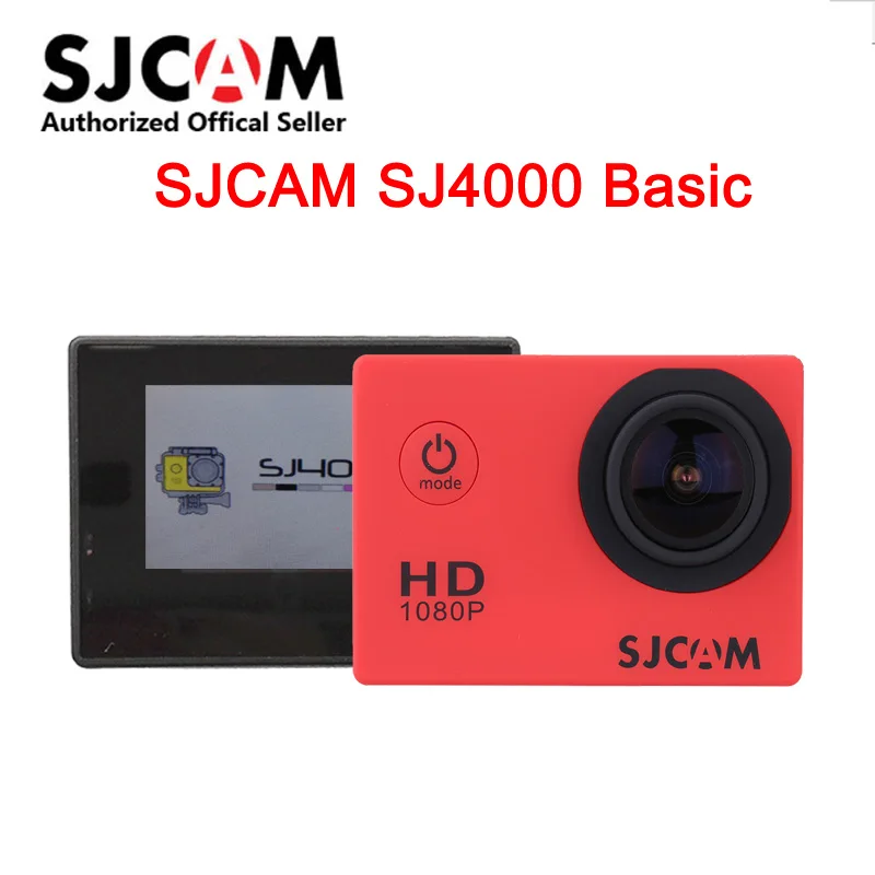 Спортивная Экшн камера SJCAM SJ4000 H.264 для шлема Подводная Водонепроницаемая FHD 1080p