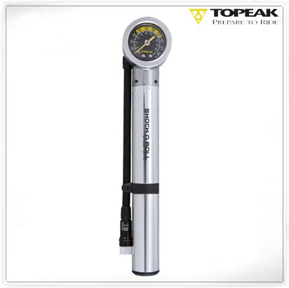 Topeak Shock N ролл двойная функция насоса заполняет все вилки пневматической подвески, блок воздушного удара и шины. Двухступенчатое Высокое/низкое давление