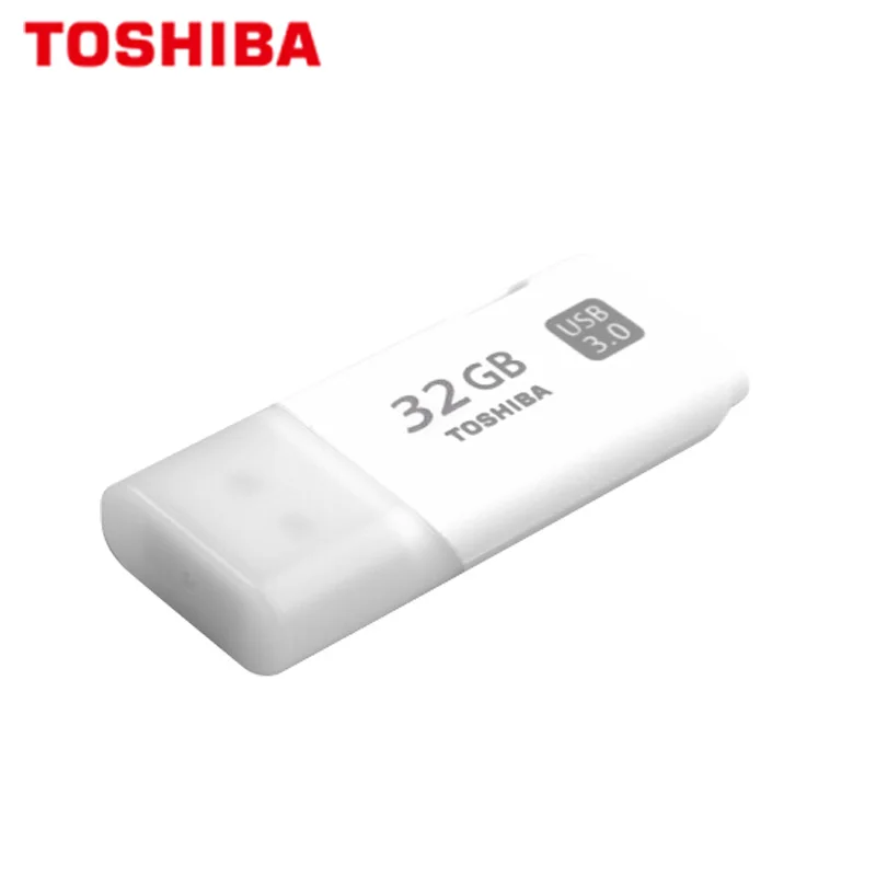 100% Оригинал TOSHIBA U301 USB 3 0 128 Гб 64 ГБ 32 флеш накопитель белый Флешка Мини карта памяти