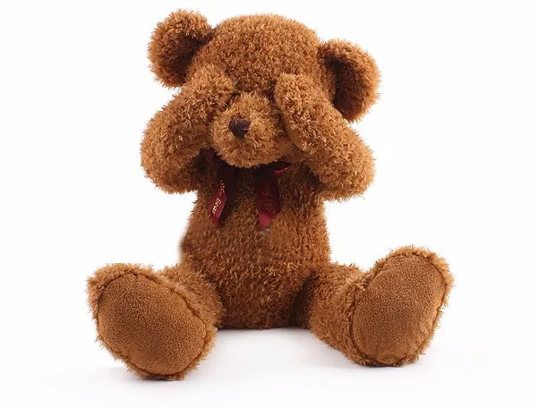 40cm Kawaii Teddy bear Peek a Boo Shy Bear kids Plush toys High-quality baby stuffed dolls for children | Игрушки и хобби