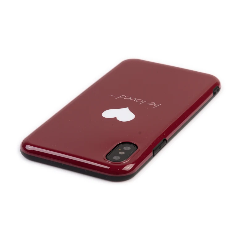 Роскошный Глянцевый Мягкий силикон imd чехол для iPhone 7 8X10 XS Max XR 6 6S 7Plus милый тепло