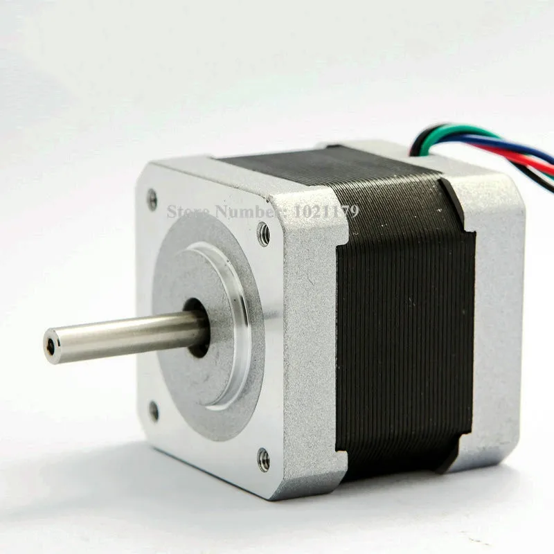 Шаговый двигатель NEMA17 42 34 мм 1 33a 2 кг. см 4 провода 120 г/см шаговый для 3D принтера|motor