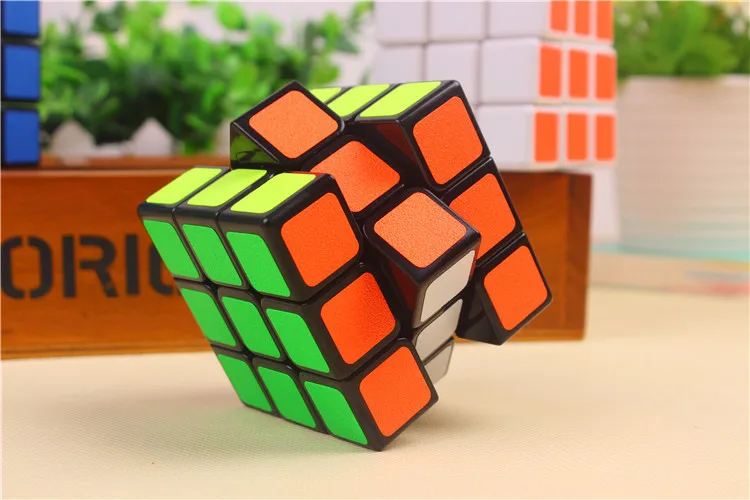 57 мм скраб магические игрушки куб 3x3x3 ABS стикер блок головоломка скоростной Куб Красочные обучающие и образовательные головоломки Cubo Magico игрушки