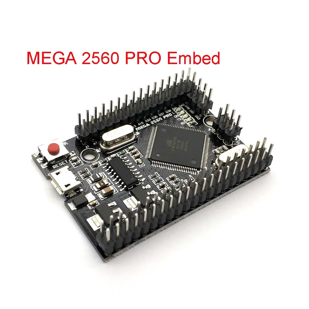 Встроенный чип MEGA 2560 PRO CH340G/Φ с штыревыми разъемами совместимый Uno Mega2560|Запасные