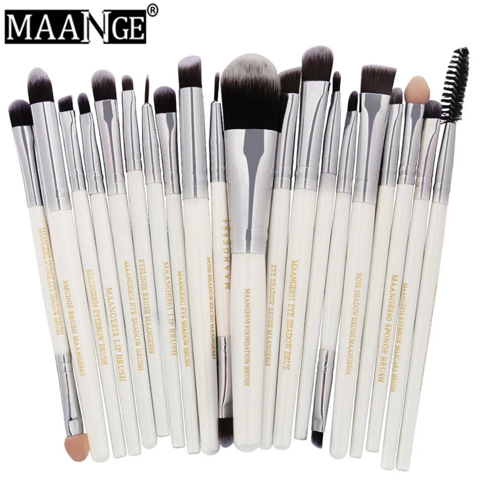 20 шт. Профессиональные кисти для макияжа MAANGE|brush cosmetic|brush eyeshadowconcealer brush |