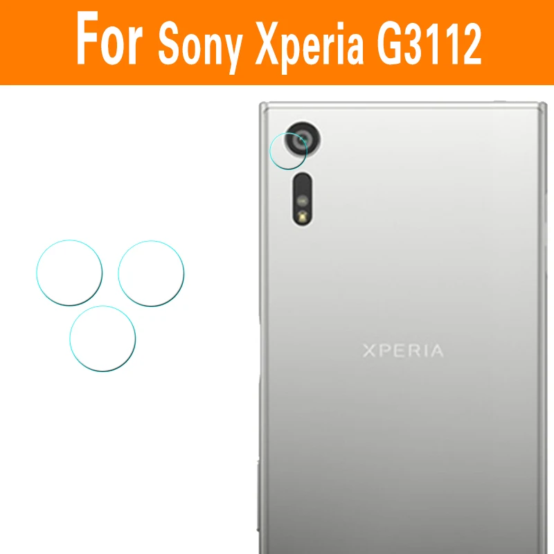 Горячая задняя камера Объектив Закаленное стекло пленка для Sony Xperia XA1 двойная